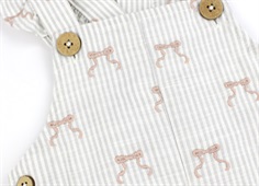 Lil Atelier coconut milk sløjfe overall